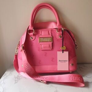 NEW  Juicy Couture Y2Cute Dome Satchel Handbag Pink Lemonade NWT Y2K Style
